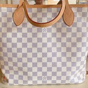 Louis Vuitton NEVERFULL MM Damier Azur